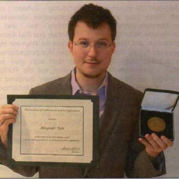 Kirkman-Medaille für BORG-Absolvent Dr. Alexander BORS