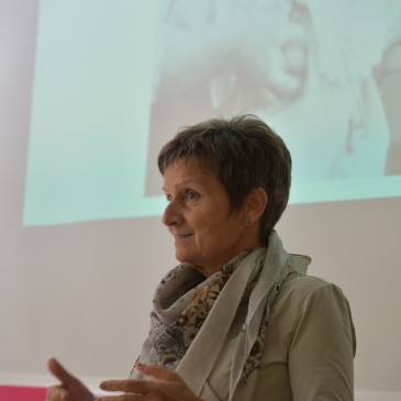 Zeitzeugin der 2. Generation, Judith Ribic, zu Gast im Erzherzog Johann Gymnasium BORG Bad Aussee.