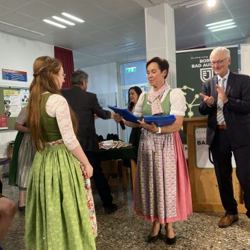 Maturant:innenfeier am Erzherzog Johann BORG Bad Aussee